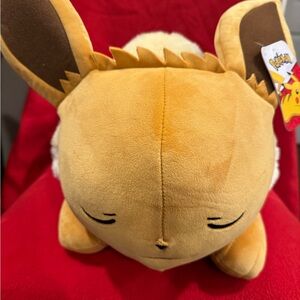 Pokémon Eevee Plush Toy - Tan and Brown